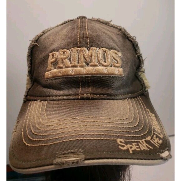 Primos Hunting - Speak the Language - Destressed Look Snapback Trucker Hat - Picture 2 of 13